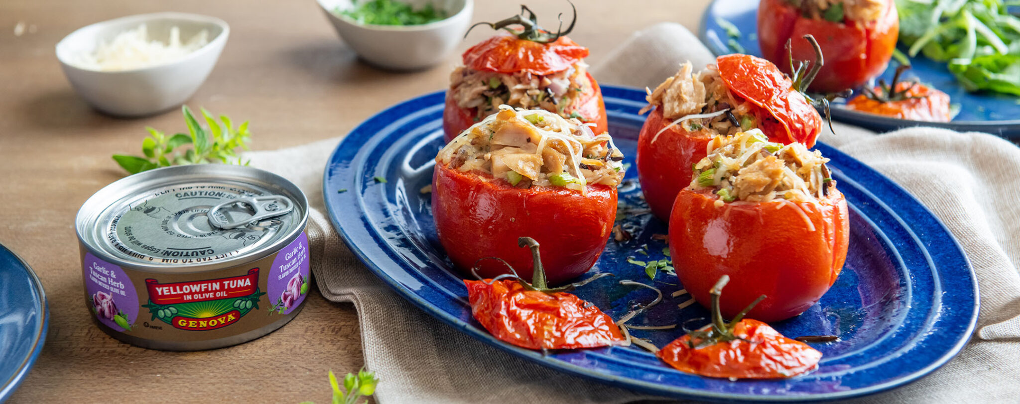 Yellowfin Tuna In Garlic And Tuscan Herb Infused Olive Oil Genova Seafood