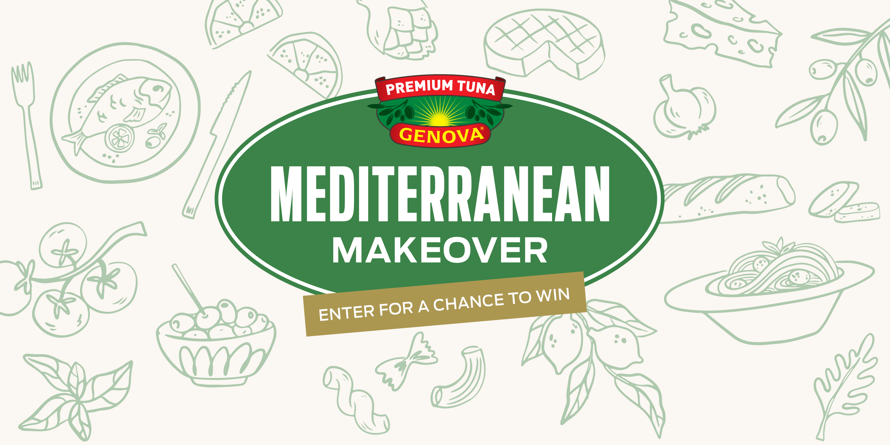 Mediterranean Makeover Sweepstakes - Enter for a chance to win